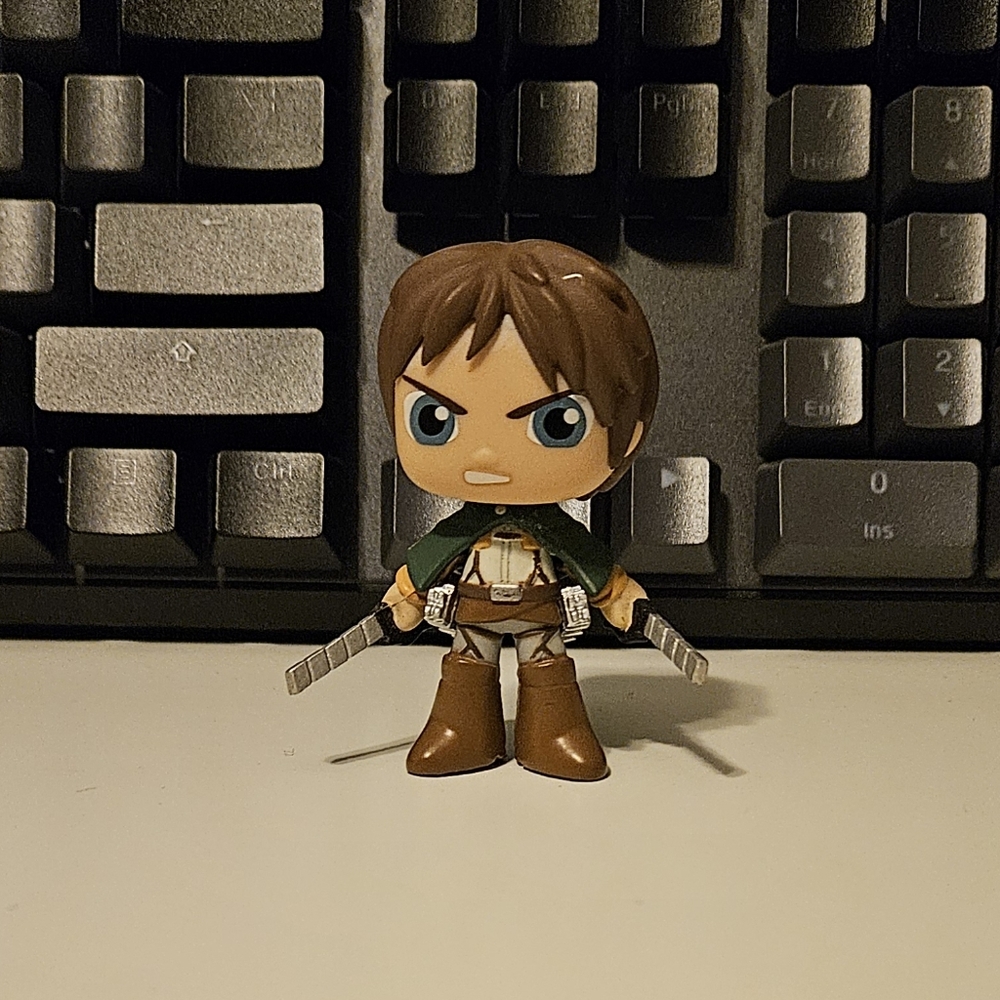 small Eren Yeager figurine